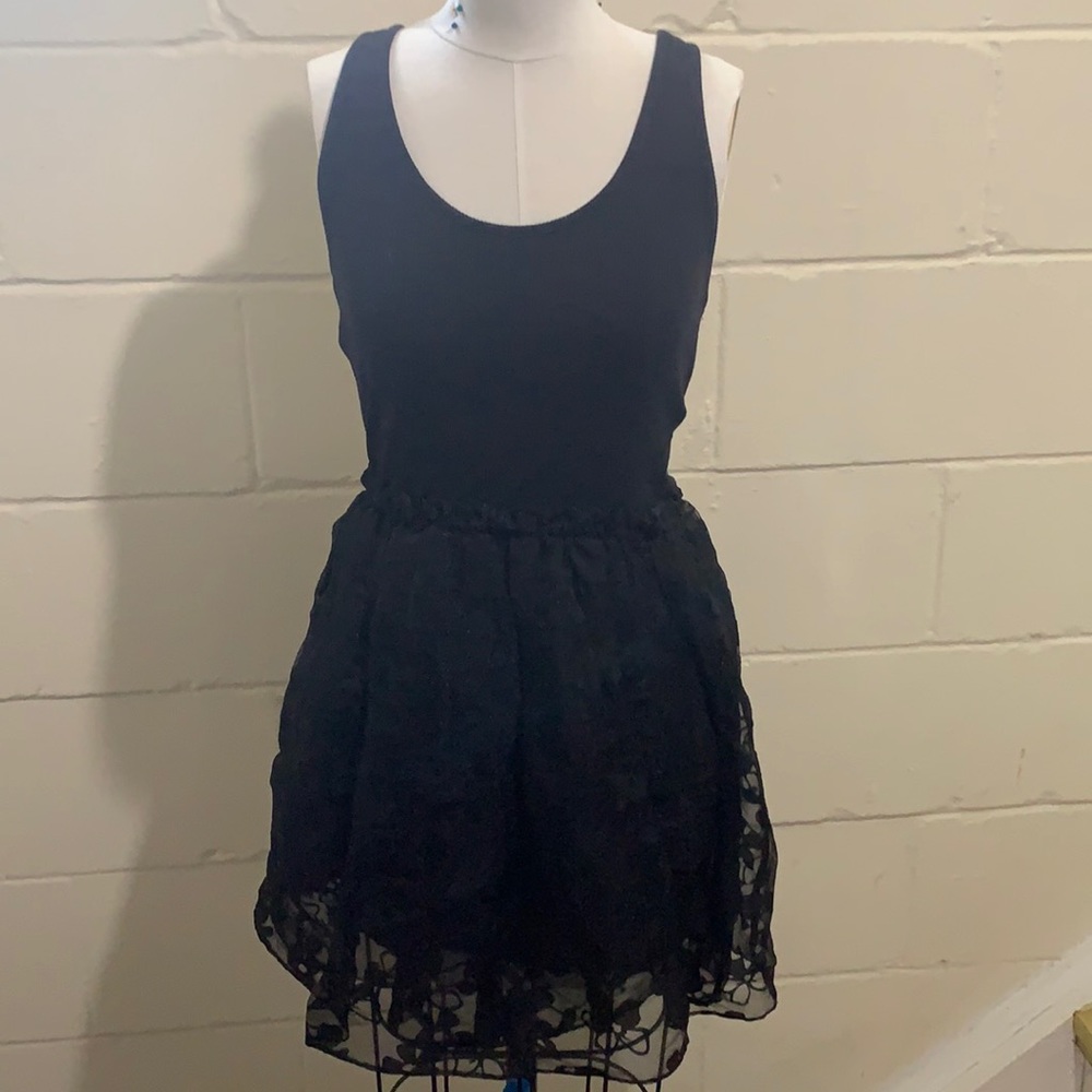 Betsey Johnson organza tank dress